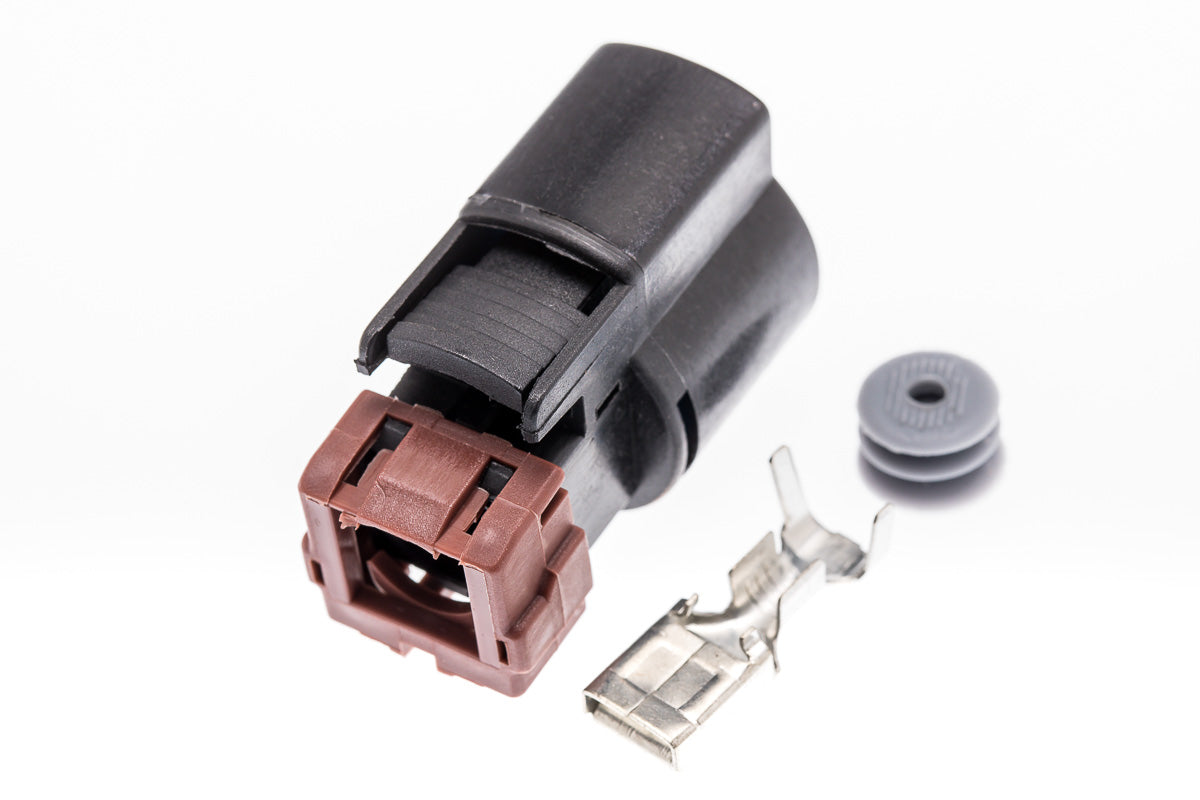 Connector weiblich 1 polig mit Einzeladerabdichtung & Crimpverbinder CSF10082