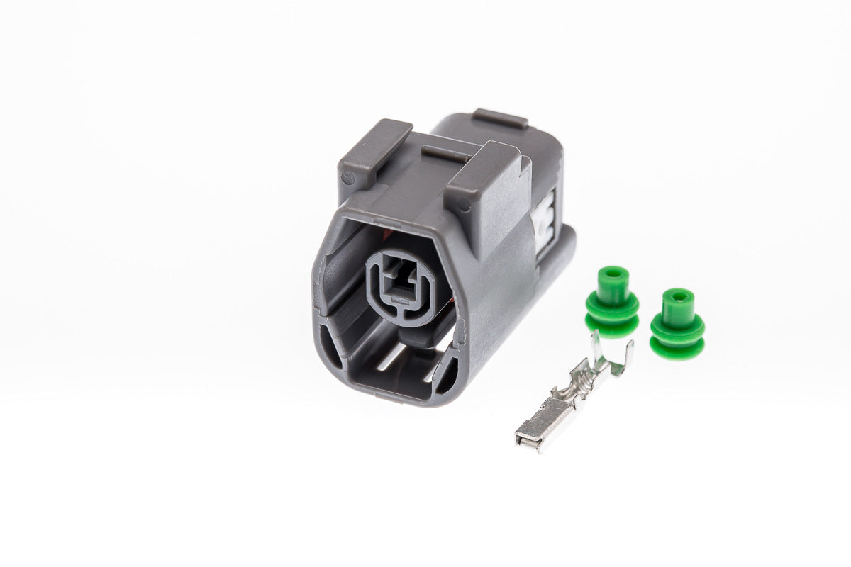 Connector weiblich 1 polig mit Einzeladerabdichtung & Crimpverbinder CSF10103