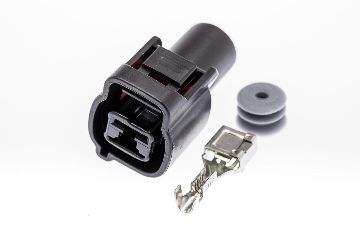 Connector weiblich 1 polig mit Einzeladerabdichtung & Crimpverbinder CSF10120