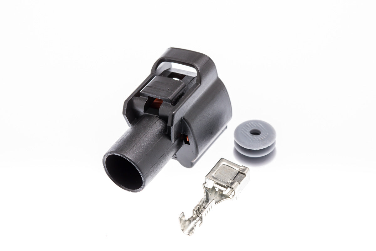 Connector weiblich 1 polig mit Einzeladerabdichtung & Crimpverbinder CSF10120