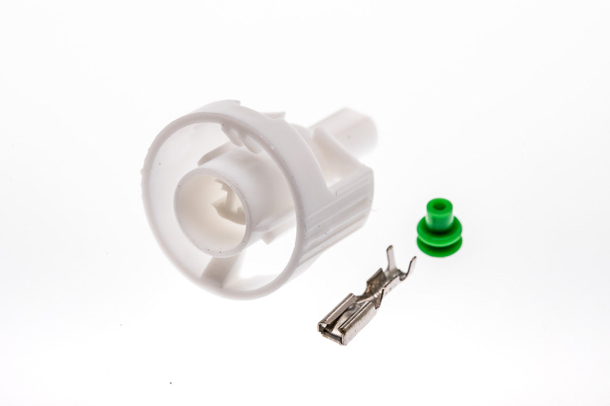 Connector weiblich 1 polig mit Einzeladerabdichtung & Crimpverbinder CSF10144