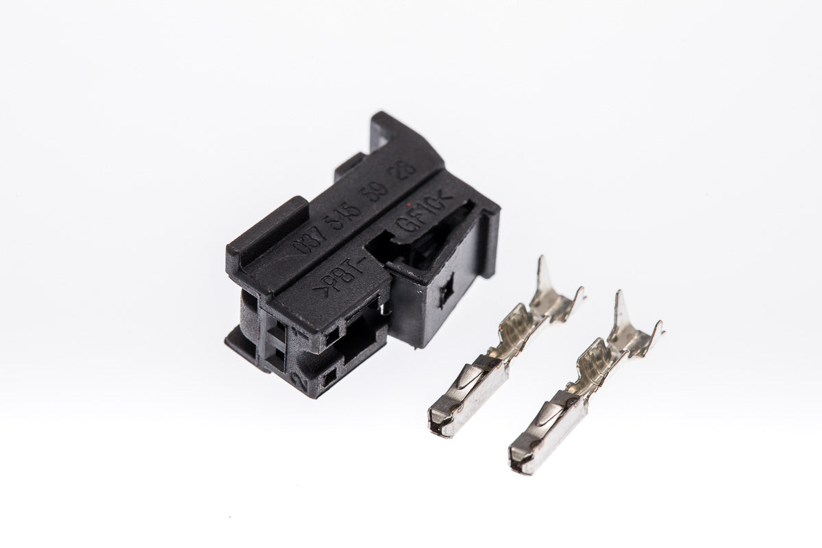 Connector weiblich 2 polig mit Crimpverbinder CSF10231
