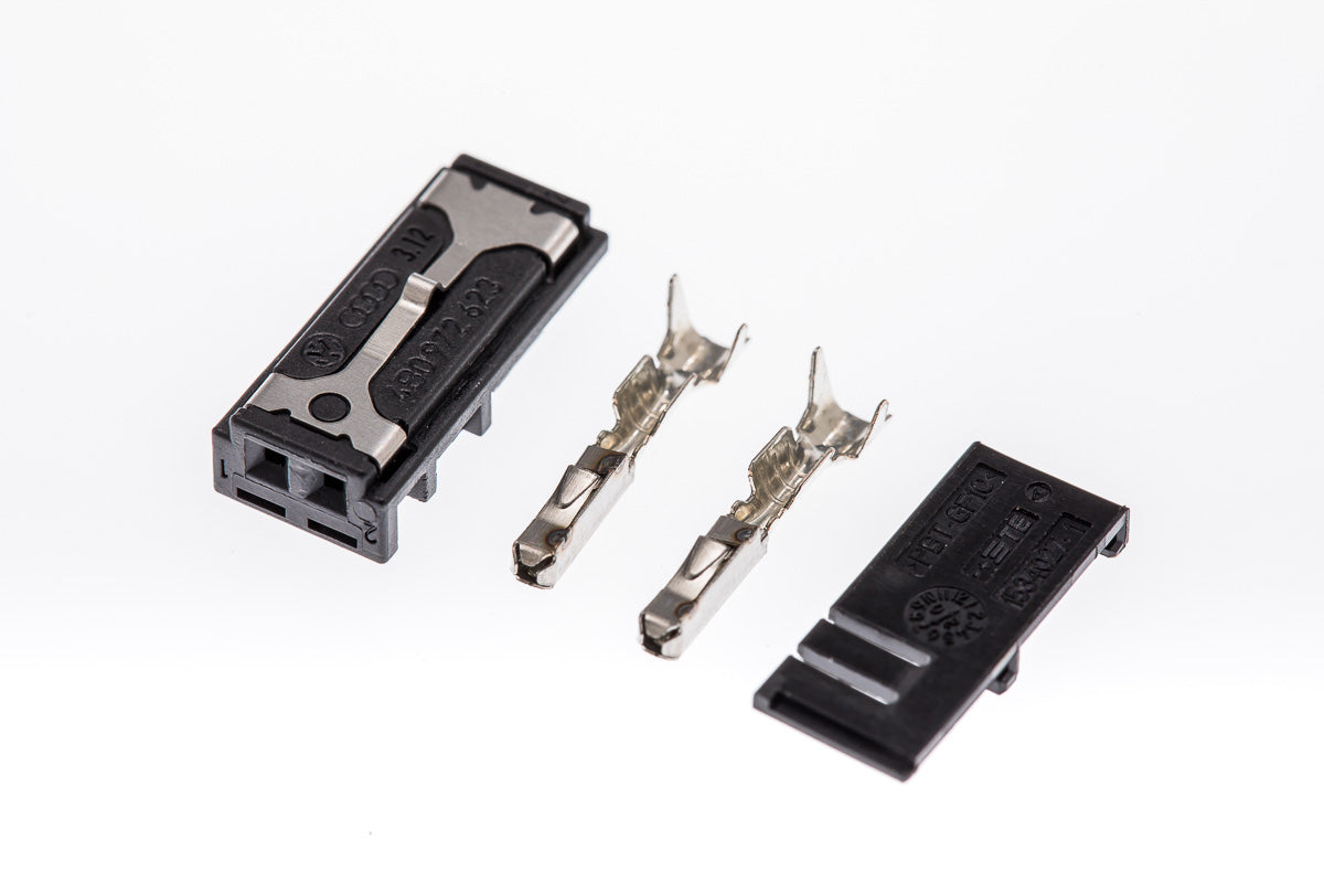 Connector weiblich 2 polig mit Crimpverbinder CSF10246