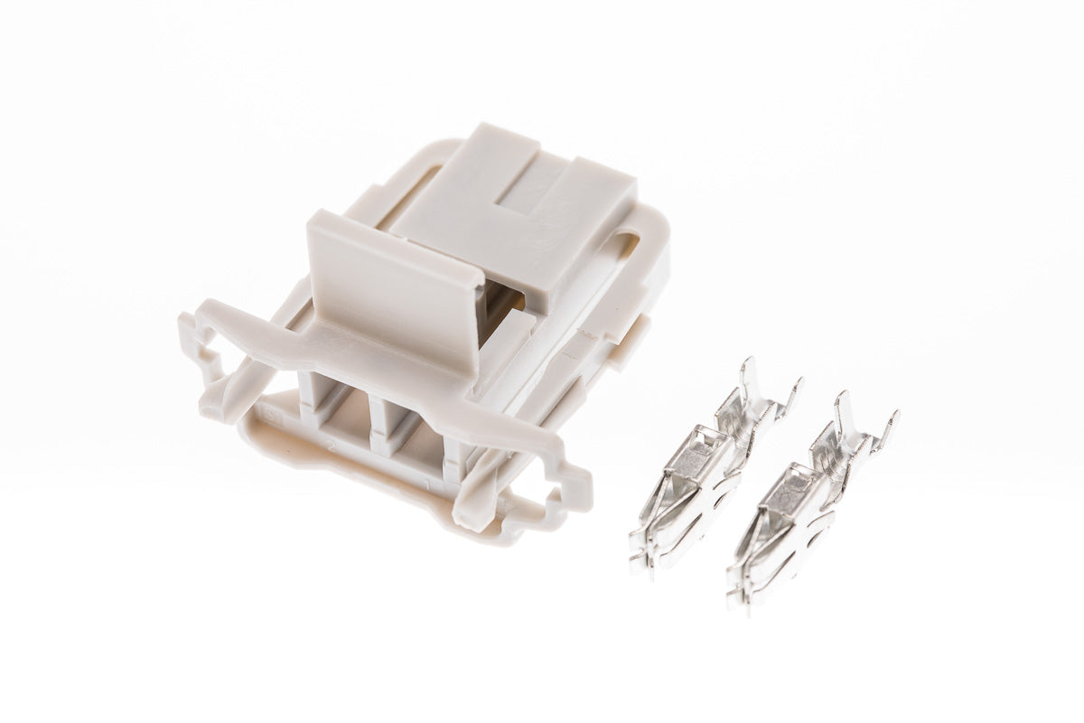 Connector weiblich 2 polig mit Crimpverbinder CSF10255