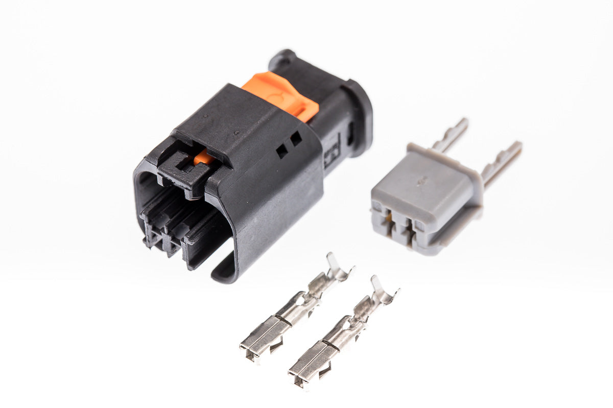 Connector weiblich 2 polig mit Crimpverbinder CSF10263