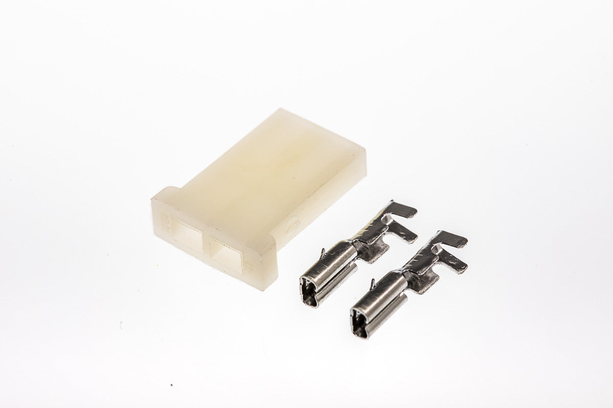 Connector weiblich 2 polig mit Crimpverbinder CSF10293