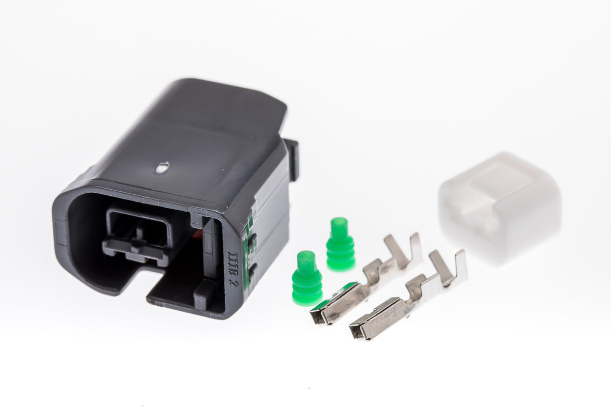 Connector weiblich 2 polig mit Crimpverbinder CSF10322
