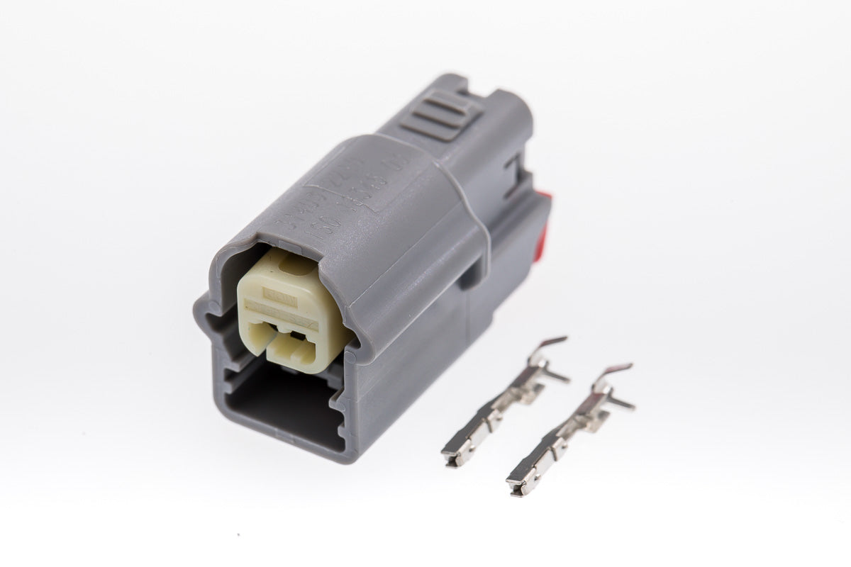 Connector weiblich 2 polig mit Crimpverbinder CSF10477