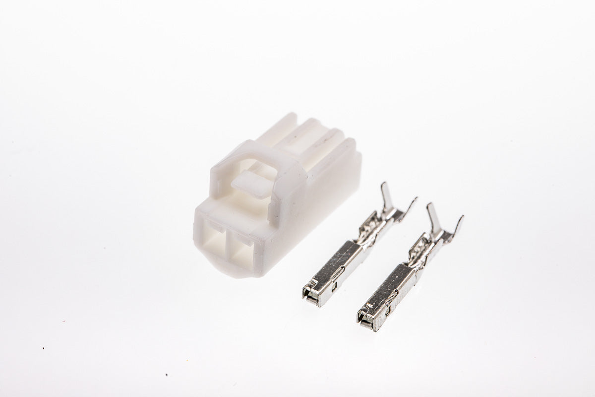 Connector weiblich 2 polig mit Crimpverbinder CSF10489