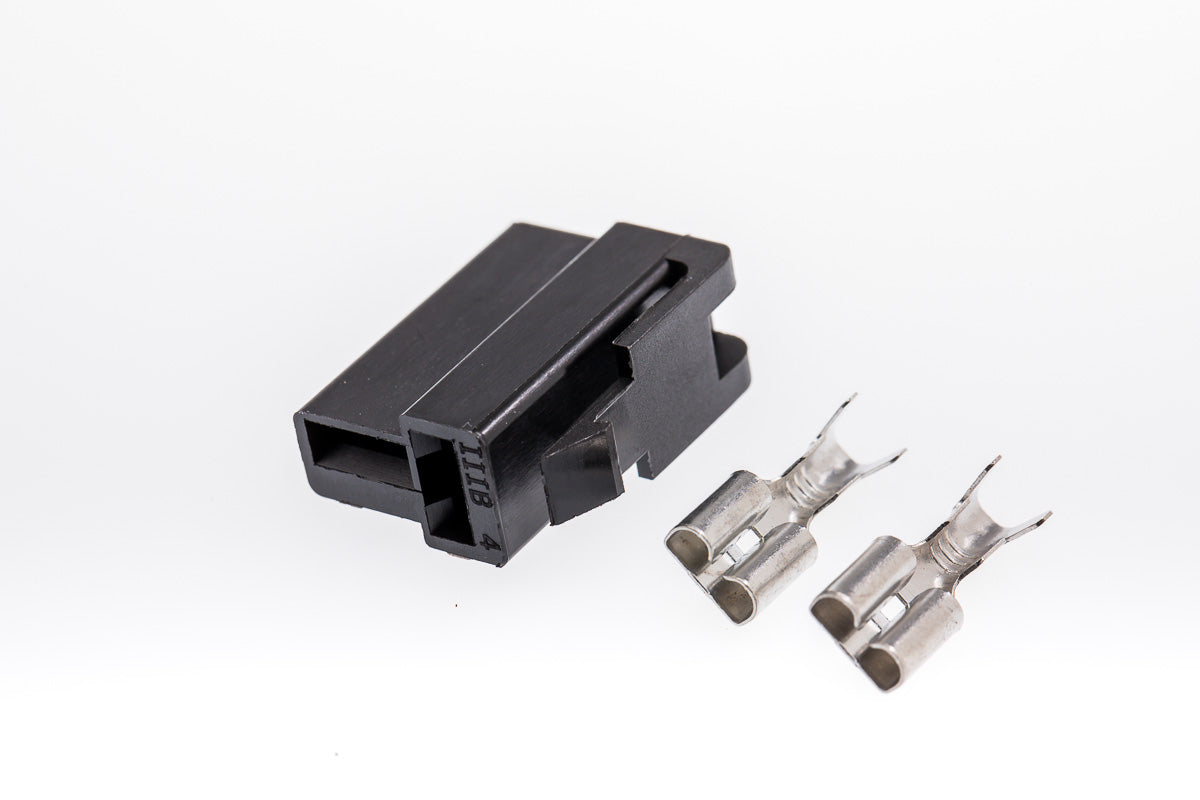 Connector weiblich 2 polig mit Crimpverbinder CSF10510