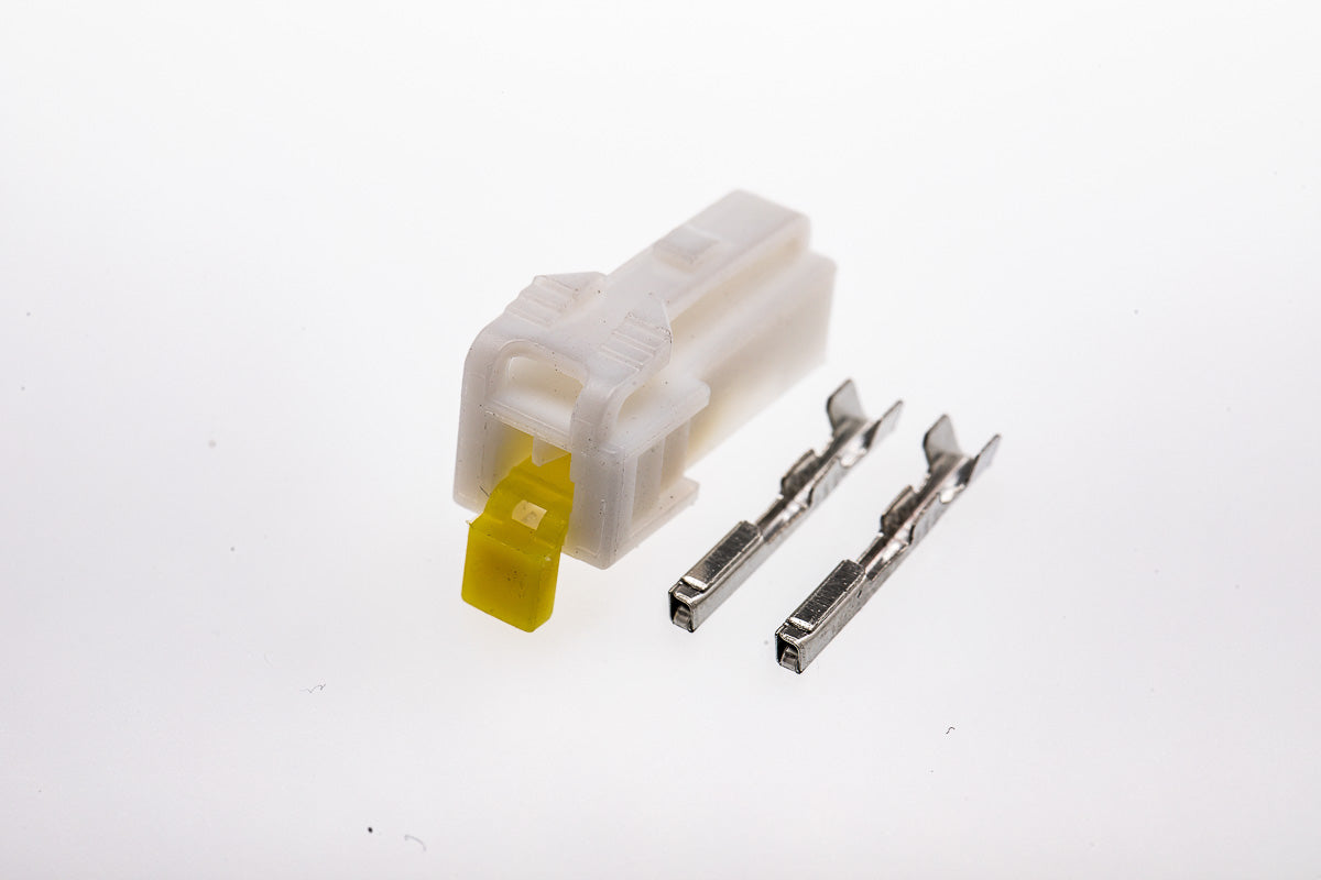 Connector weiblich 2 polig mit Crimpverbinder CSF10529