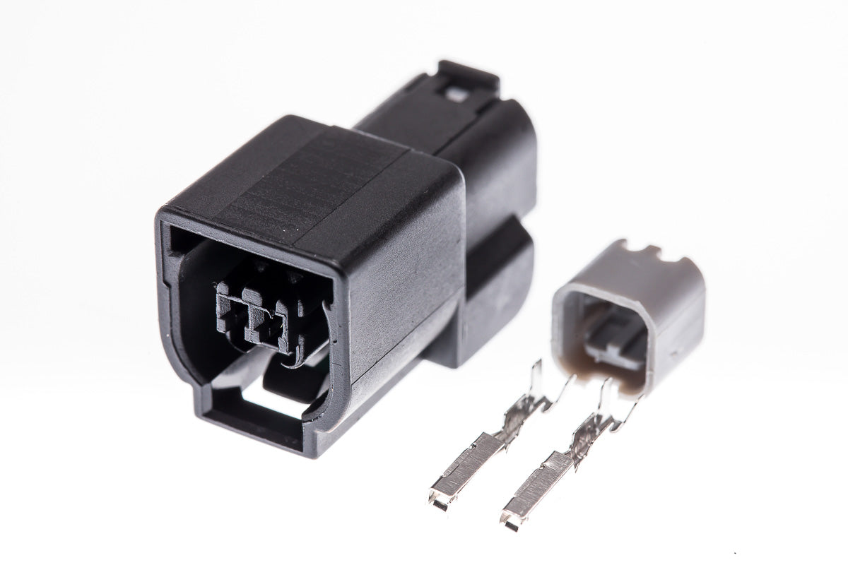 Connector weiblich 2 polig mit Crimpverbinder CSF10536