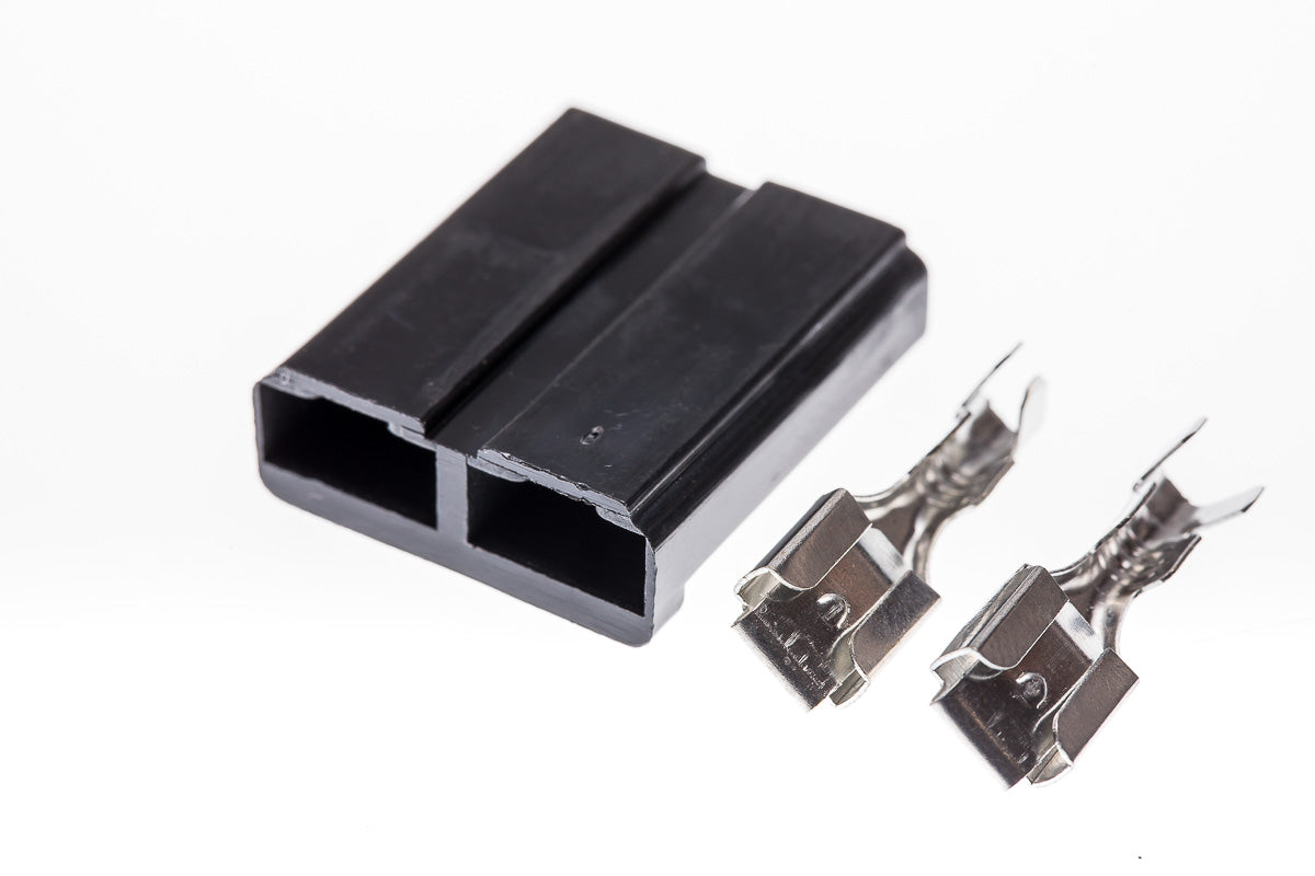 Connector weiblich 2 polig mit Crimpverbinder CSF10542