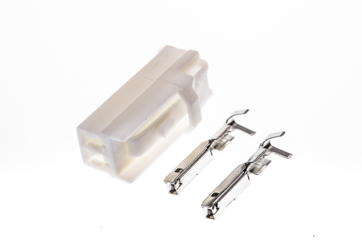 Connector weiblich 2 polig mit Crimpverbinder CSF10559