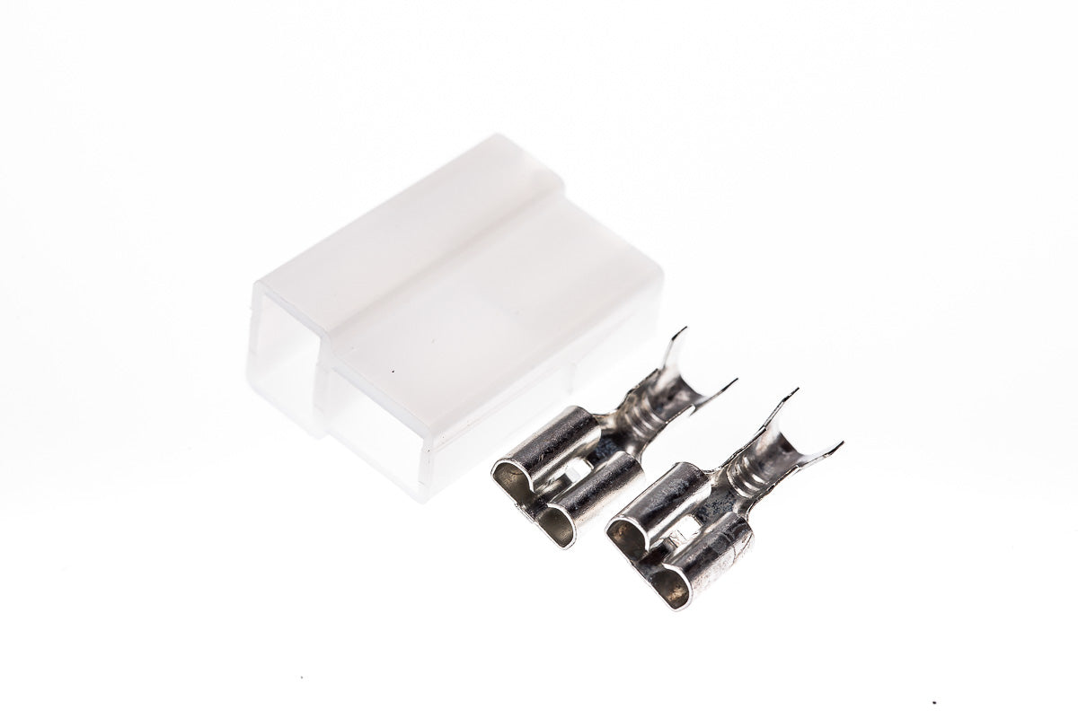 Connector weiblich 2 polig mit Crimpverbinder CSF10571