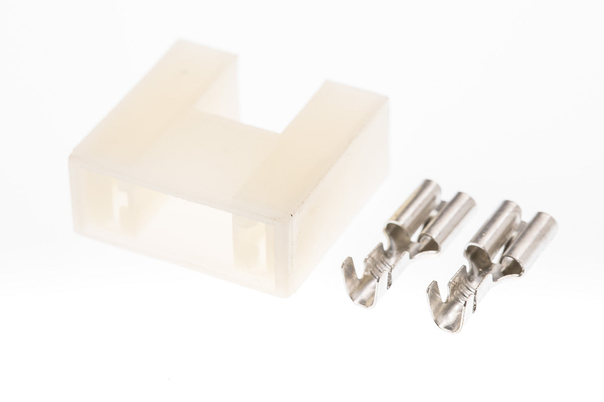 Connector weiblich 2 polig mit Crimpverbinder CSF10599