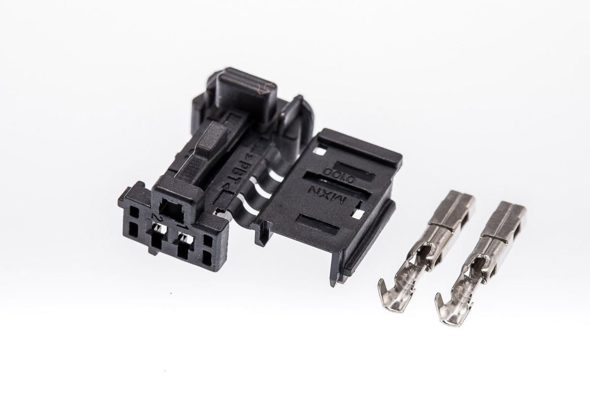 Connector weiblich 2 polig mit Crimpverbinder CSF10619