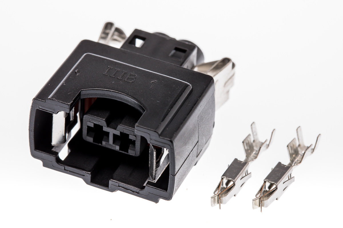 Connector weiblich 2 polig mit Crimpverbinder CSF10663