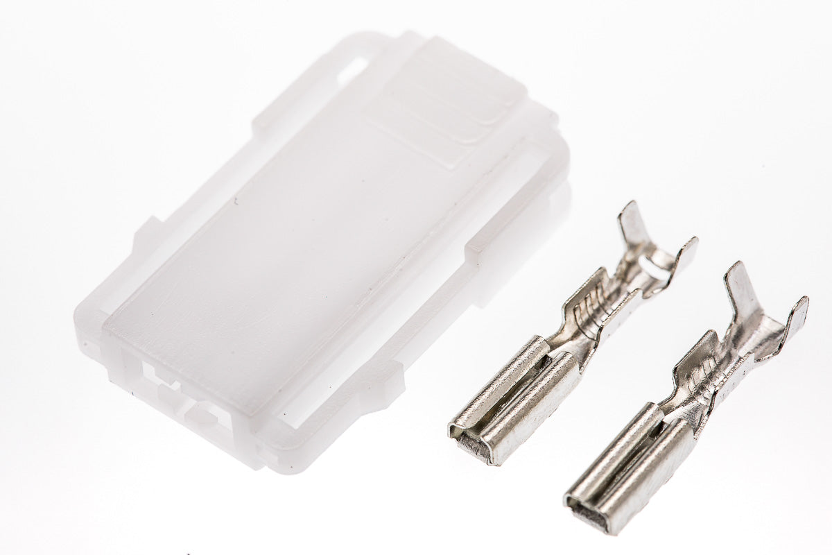 Connector weiblich 2 polig mit Crimpverbinder CSF10673