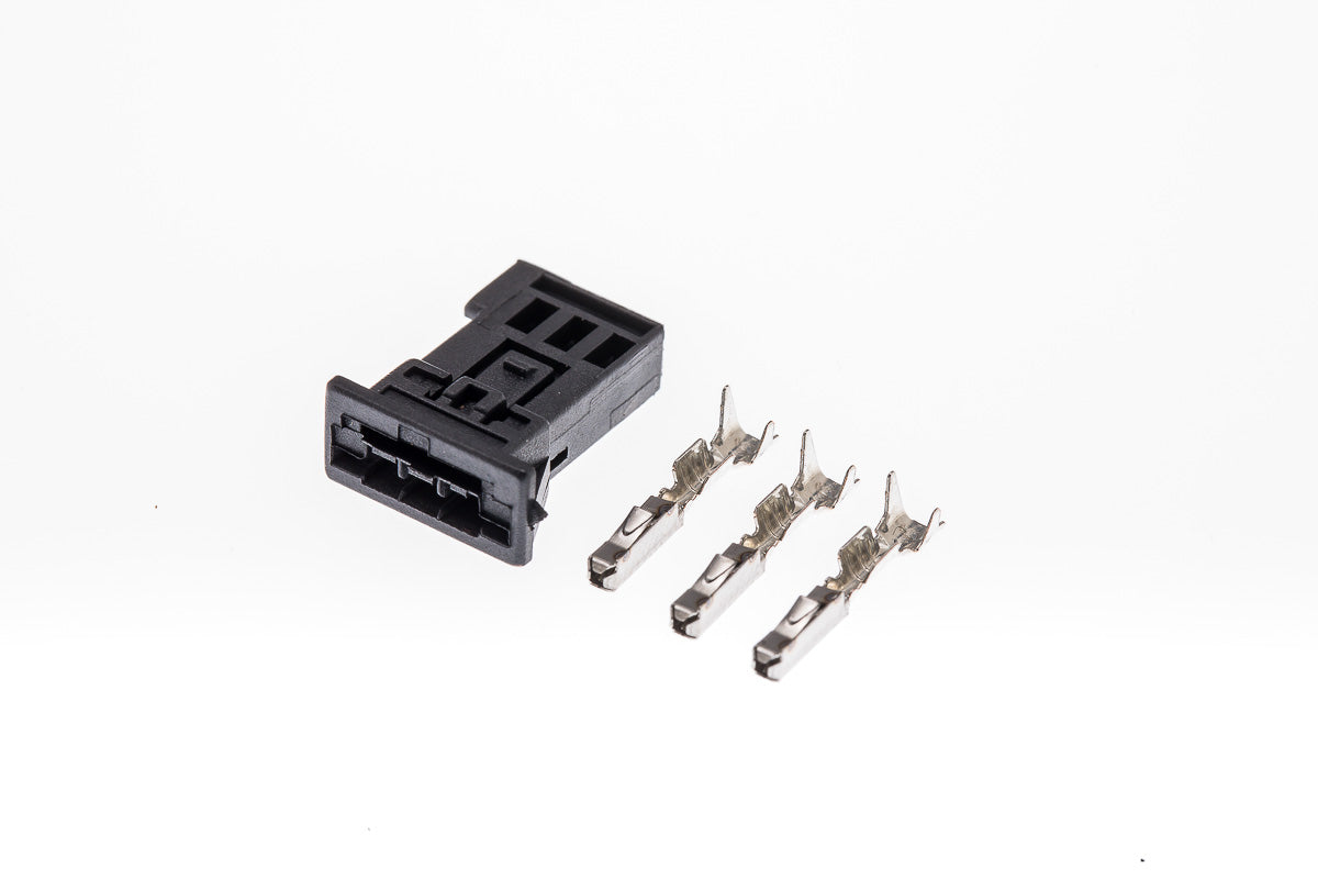 Connector weiblich 3 polig mit Crimpverbinder CSF11181