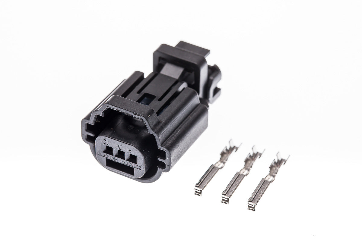 Connector weiblich 3 polig mit Crimpverbinder CSF11234