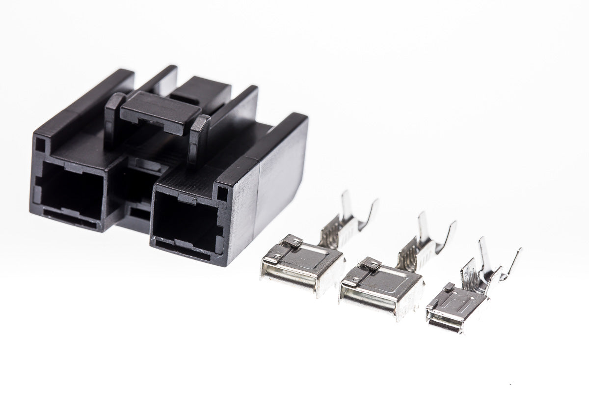 Connector weiblich 3 polig mit Crimpverbinder CSF11265
