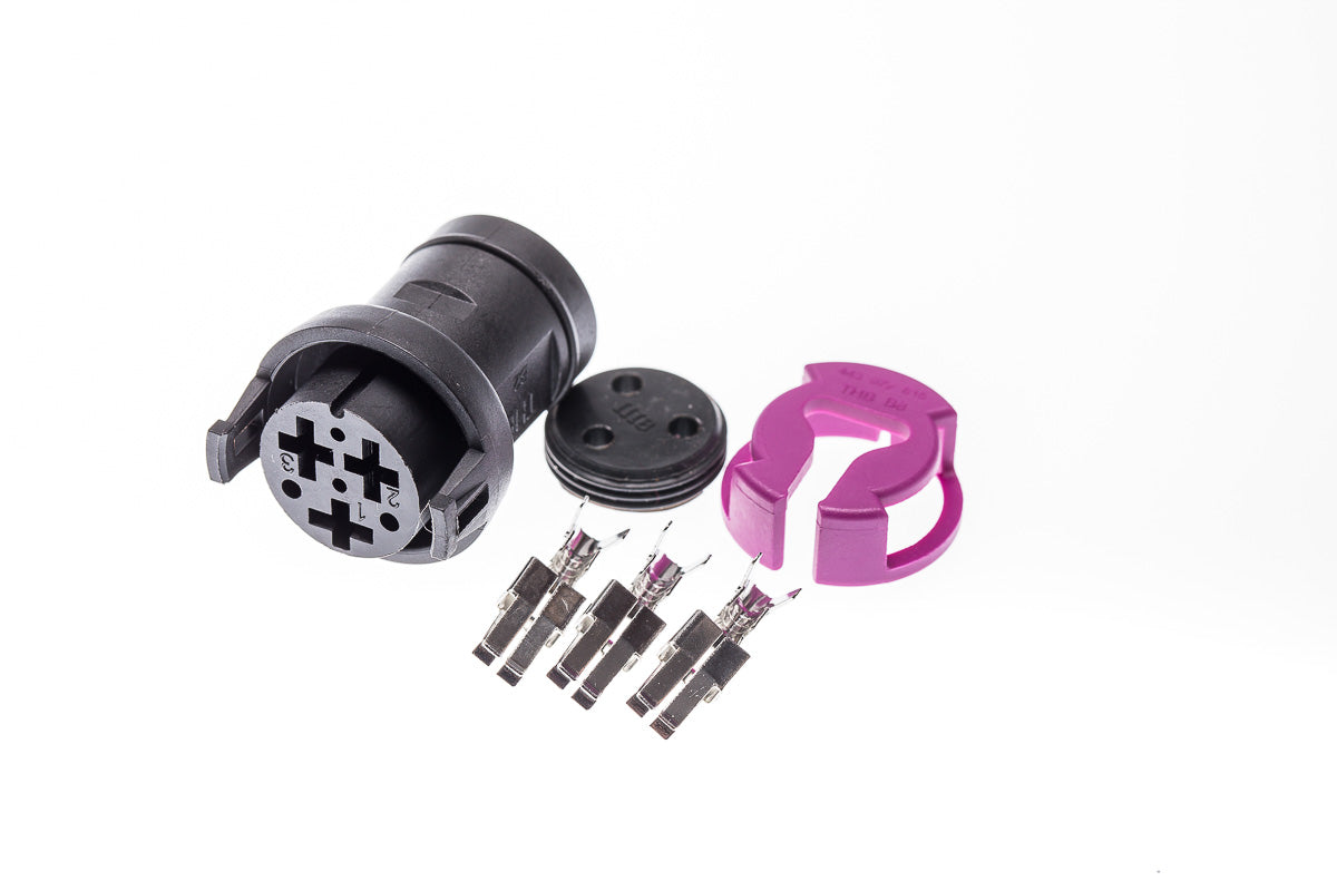 Connector weiblich 3 polig mit Crimpverbinder CSF11315