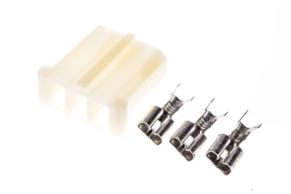 Connector weiblich 3 polig mit Crimpverbinder CSF11336