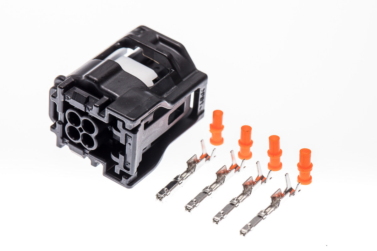 Connector weiblich 4 polig mit Einzeladerabdichtungen & Crimpverbinder CSF11812