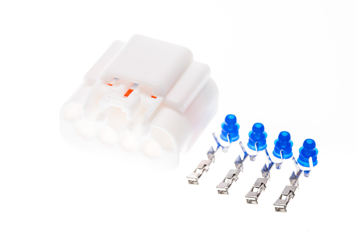 Connector weiblich 4 polig mit Einzeladerabdichtungen & Crimpverbinder CSF11902