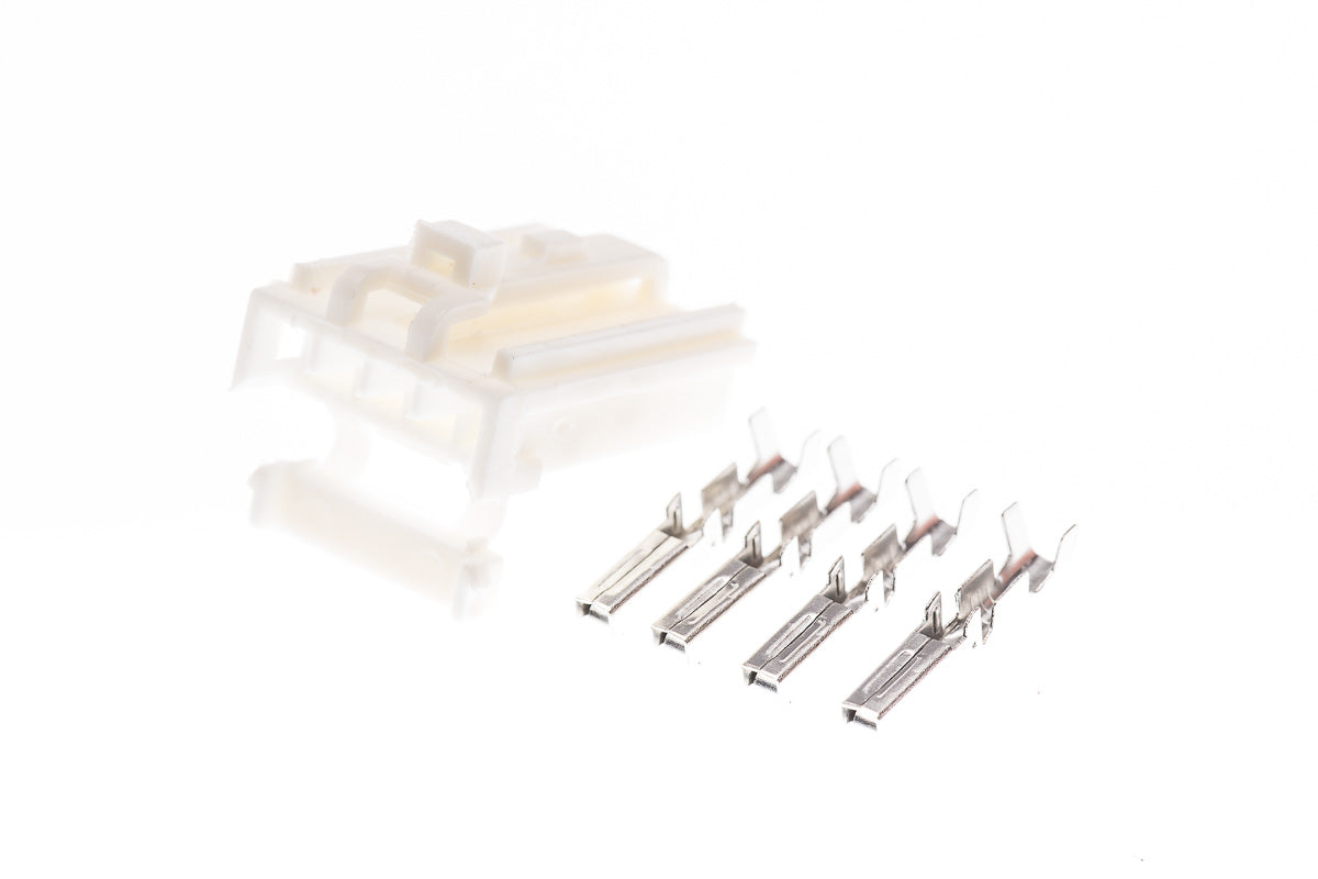 Connector weiblich 4 polig mit Crimpverbinder CSF12232