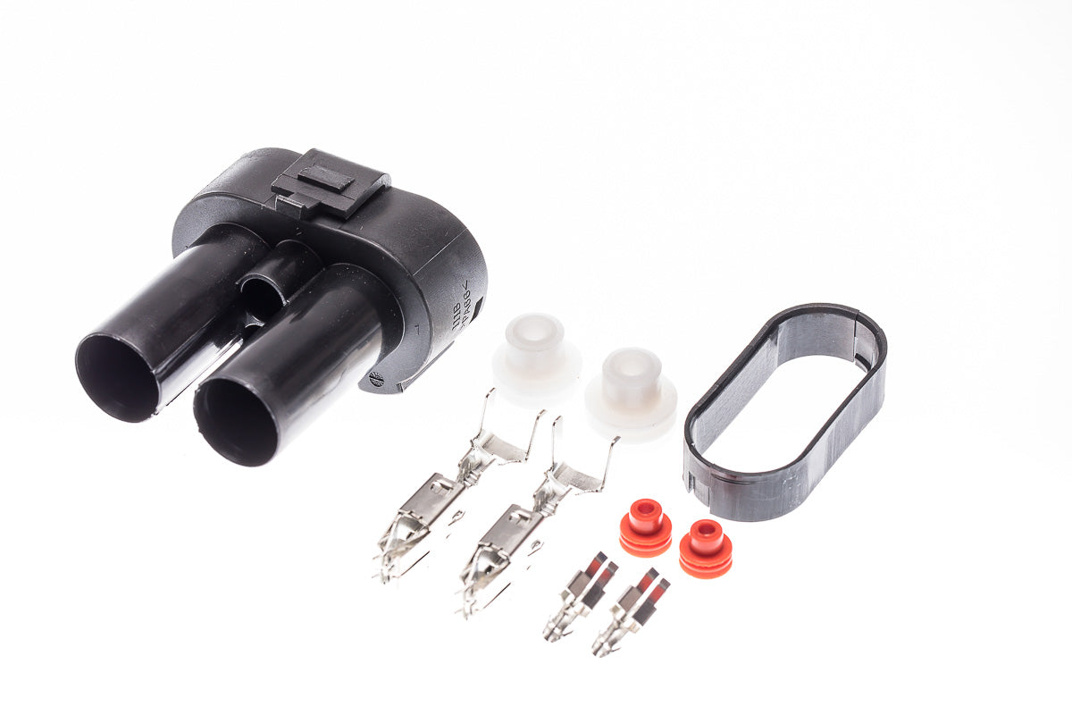 Connector weiblich 4 polig mit Crimpverbinder CSF12365