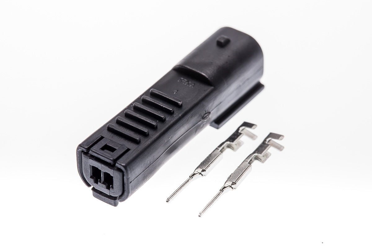 Connector männlich 2 polig mit Crimpverbinder CSM10535