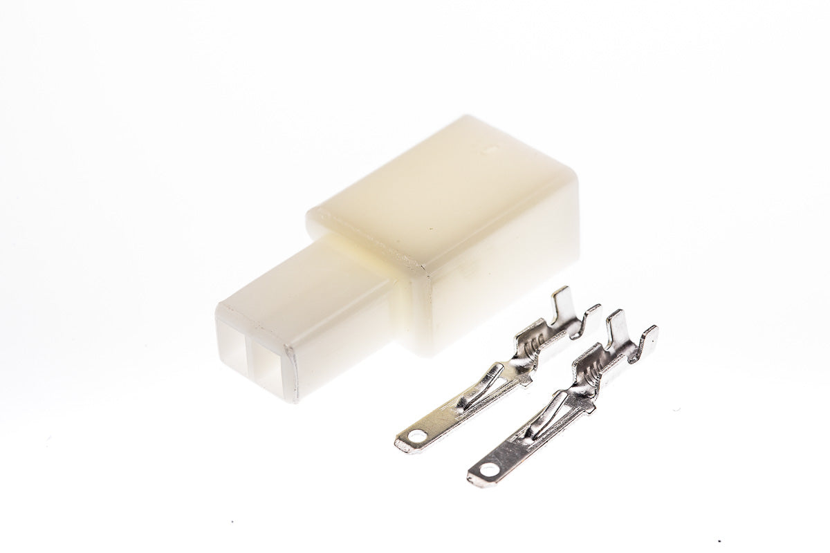 Connector männlich 2 polig mit Crimpverbinder CSM10553