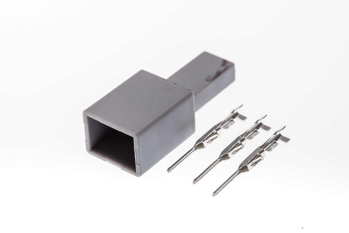 Connector männlich 3 polig mit Crimpverbinder CSM11296