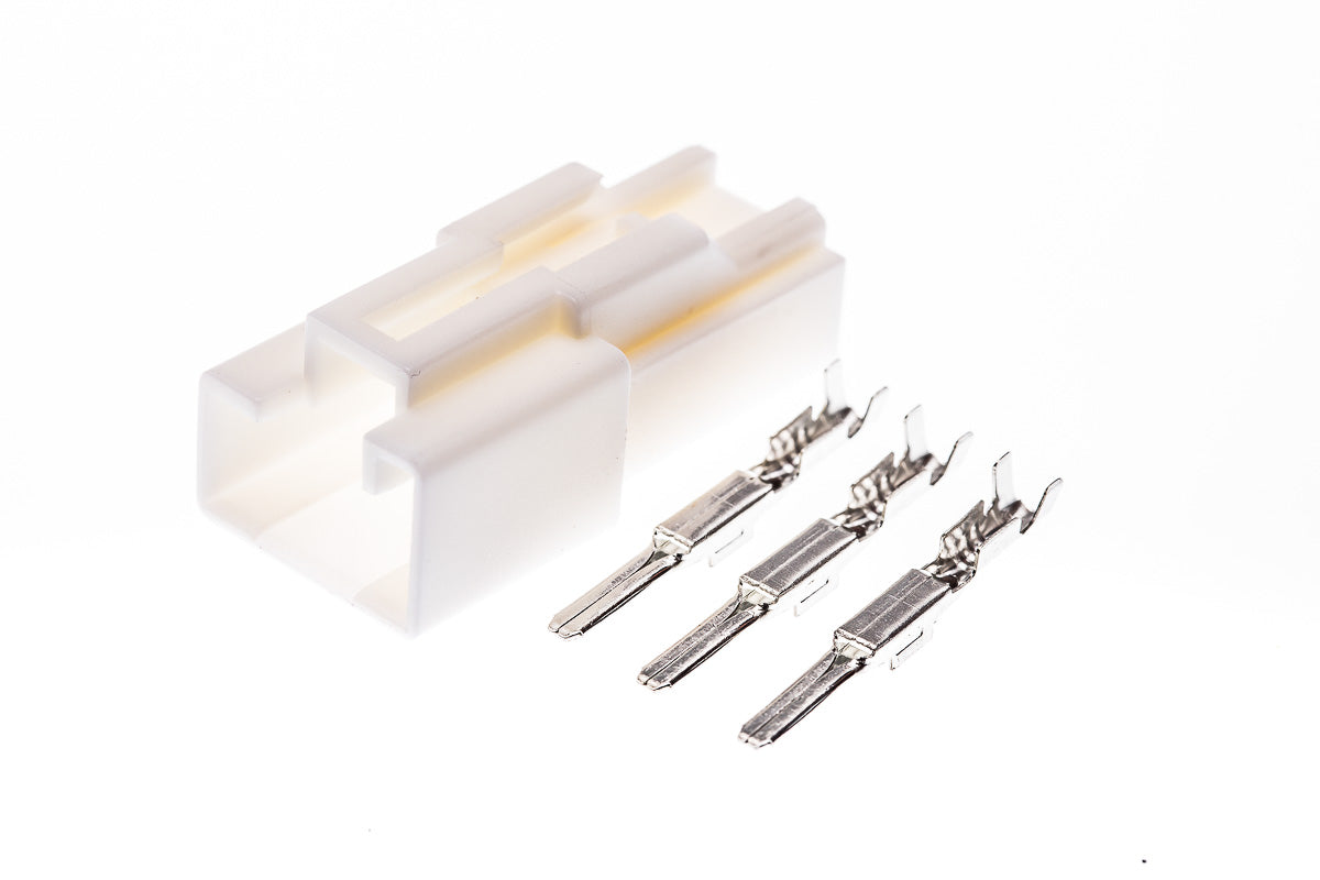 Connector männlich 3 polig mit Crimpverbinder CSM11344
