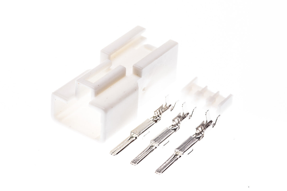 Connector männlich 3 polig mit Crimpverbinder CSM11345