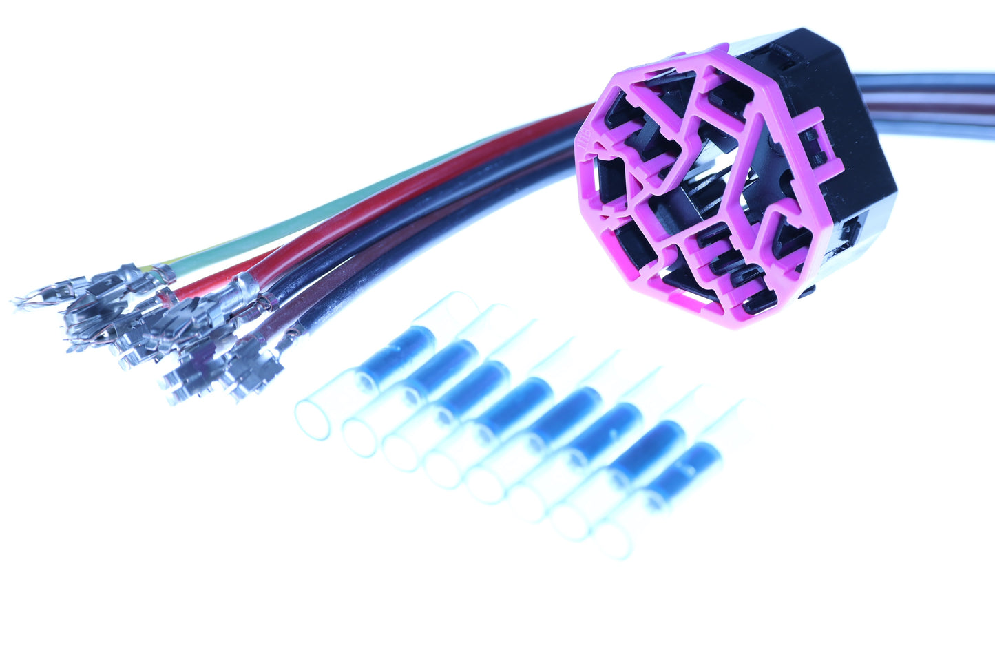 Connector  männlich  1 polig mit Einzeladerabdichtung  & Crimpverbinder CSM10106