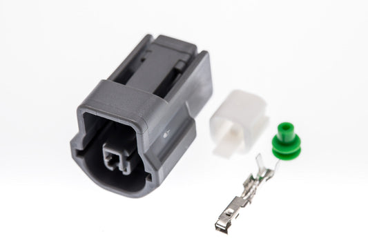 Connector  weiblich  1 polig mit Einzeladerabdichtung  & Crimpverbinder CSF10062