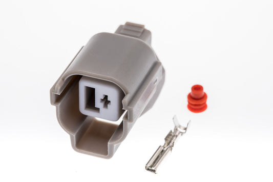 Connector  weiblich  1 polig mit Einzeladerabdichtung  & Crimpverbinder CSF10068