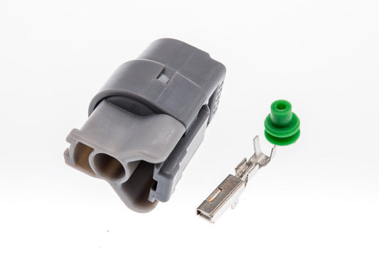 Connector  weiblich  1 polig mit Einzeladerabdichtung  & Crimpverbinder CSF10093