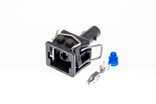 Connector  weiblich  1 polig mit Einzeladerabdichtung  & Crimpverbinder CSF10101