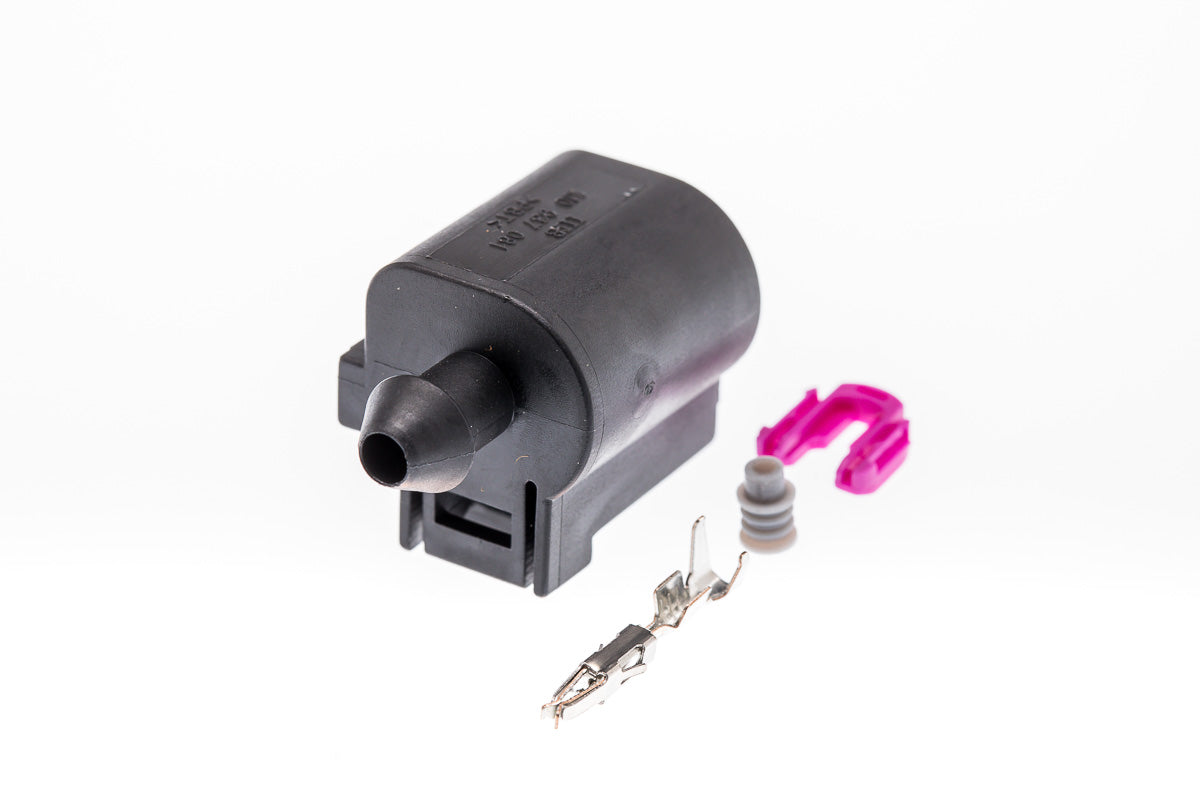 Connector  weiblich  1 polig mit Einzeladerabdichtung  & Crimpverbinder CSF10122