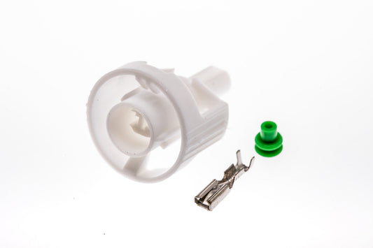 Connector  weiblich  1 polig mit Einzeladerabdichtung  & Crimpverbinder CSF10144