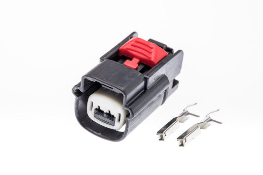 Connector  weiblich  2 polig mit Crimpverbinder CSF10196