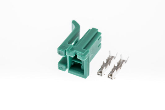 Connector  weiblich  2 polig mit Crimpverbinder CSF10207
