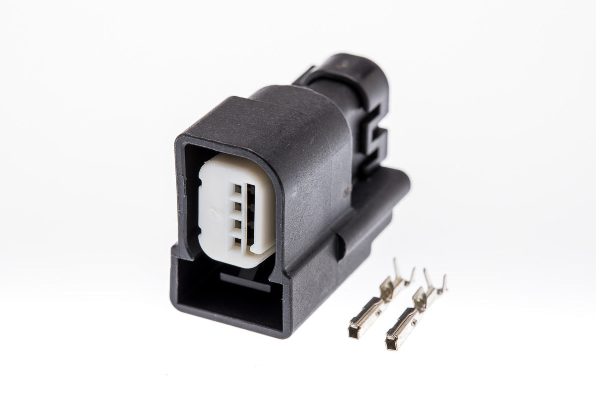 Connector  weiblich  2 polig mit Crimpverbinder CSF10212