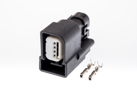 Connector  weiblich  2 polig mit Crimpverbinder CSF10212