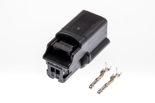 Connector  weiblich  2 polig mit Crimpverbinder CSF10253