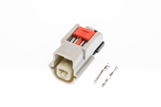Connector  weiblich  2 polig mit Crimpverbinder CSF10257